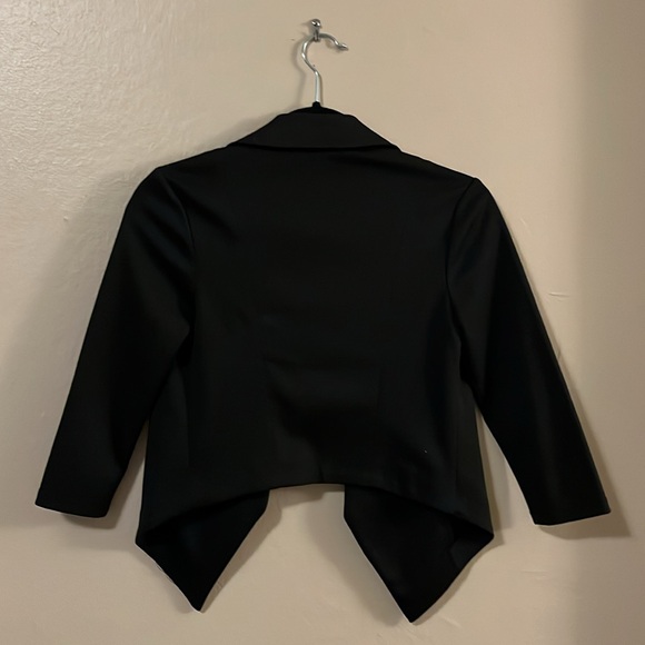 Sun Bleached Abbey Black Cropped Blazer S - Picture 8 of 8